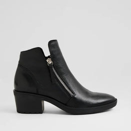 DJANGO & JULIETTE LETTICE BLACK - Women Boots - Collective Shoes 