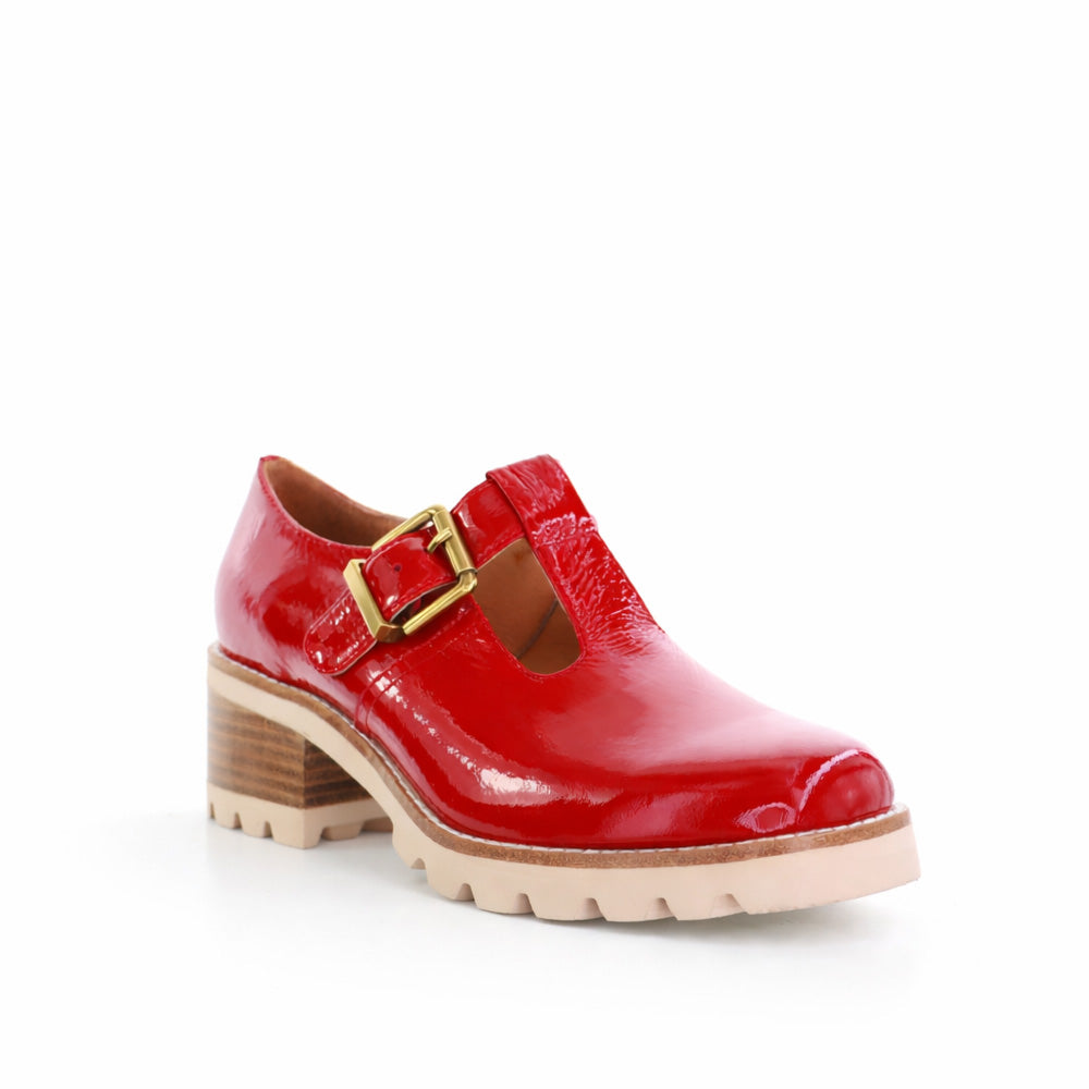BRESLEY DERRY RED PATENT - Women Heels - Collective Shoes 