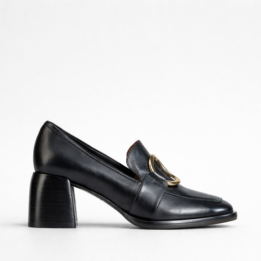 EOS CHARLI BLACK - Women Heels - Collective Shoes 