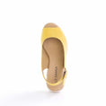 Load image into Gallery viewer, LE SANSA PETUNIA MUSTARD - Women Sandals - Collective Shoes 
