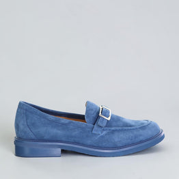DJANGO & JULIETTE BROGANE DK DENIM - Women Loafers - Collective Shoes 