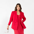 Load image into Gallery viewer, DRAMA THE LABEL BRIANNA BLAZER SCARLET Women Blazers, Jackets & Coats - Zeke Collection NZ
