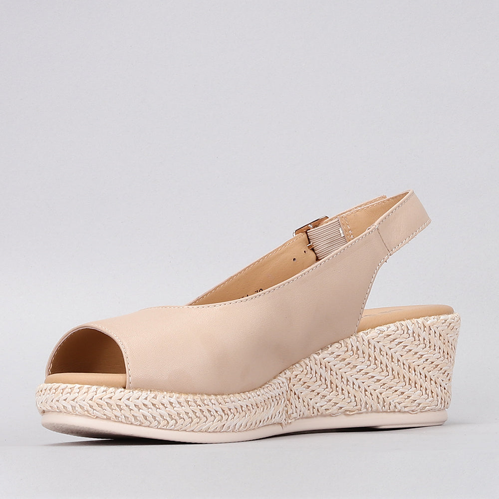 LE SANSA PETUNIA BEIGE - Women Sandals - Collective Shoes 