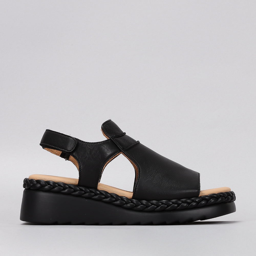 LE SANSA EMMELINE BLACK - Women Sandals - Collective Shoes 