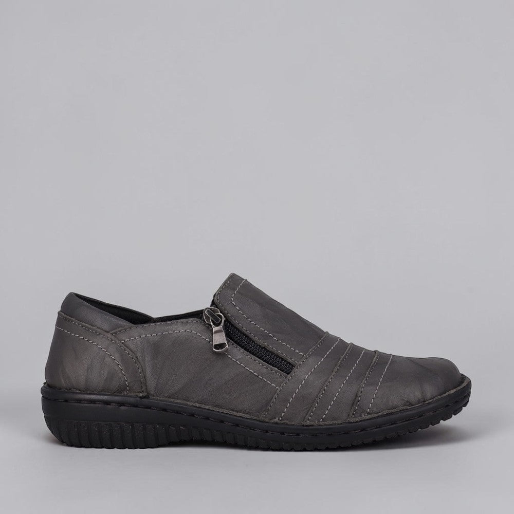 CABELLO 5849-27 GREY - Women Boots - Collective Shoes 