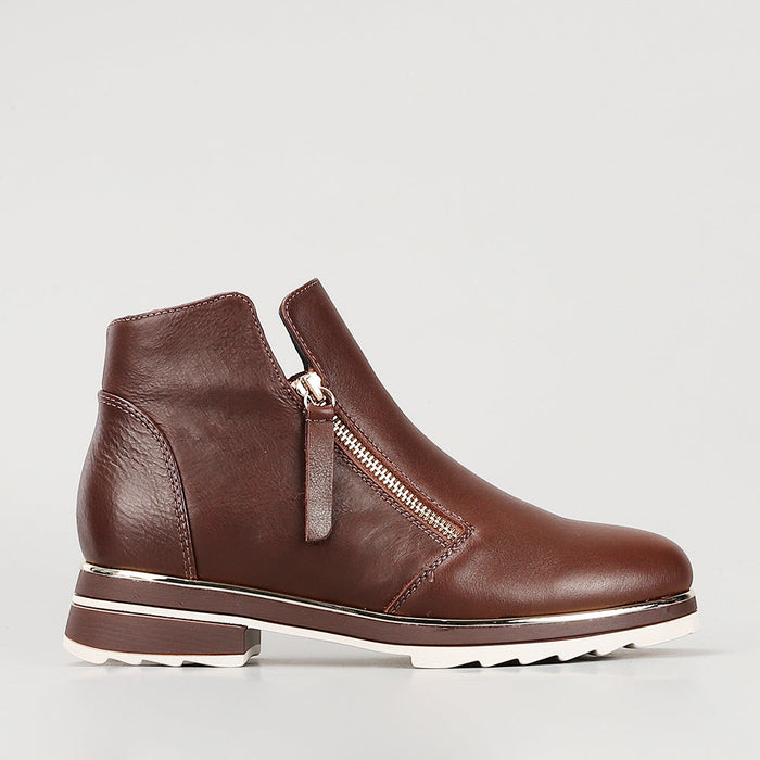 LE SANSA BASEL CHOCOLATE - Women Boots - Collective Shoes 