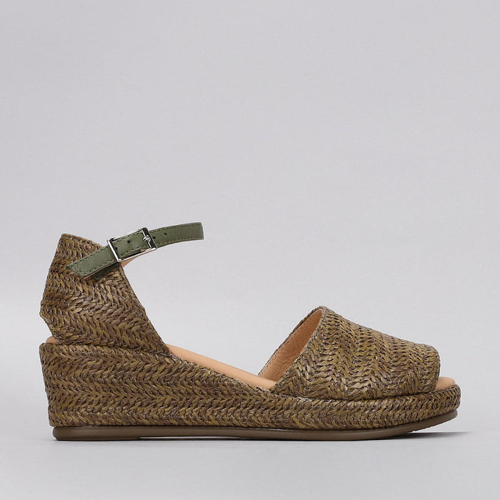LE SANSA PANDORA KHAKI - Women Sandals - Collective Shoes 