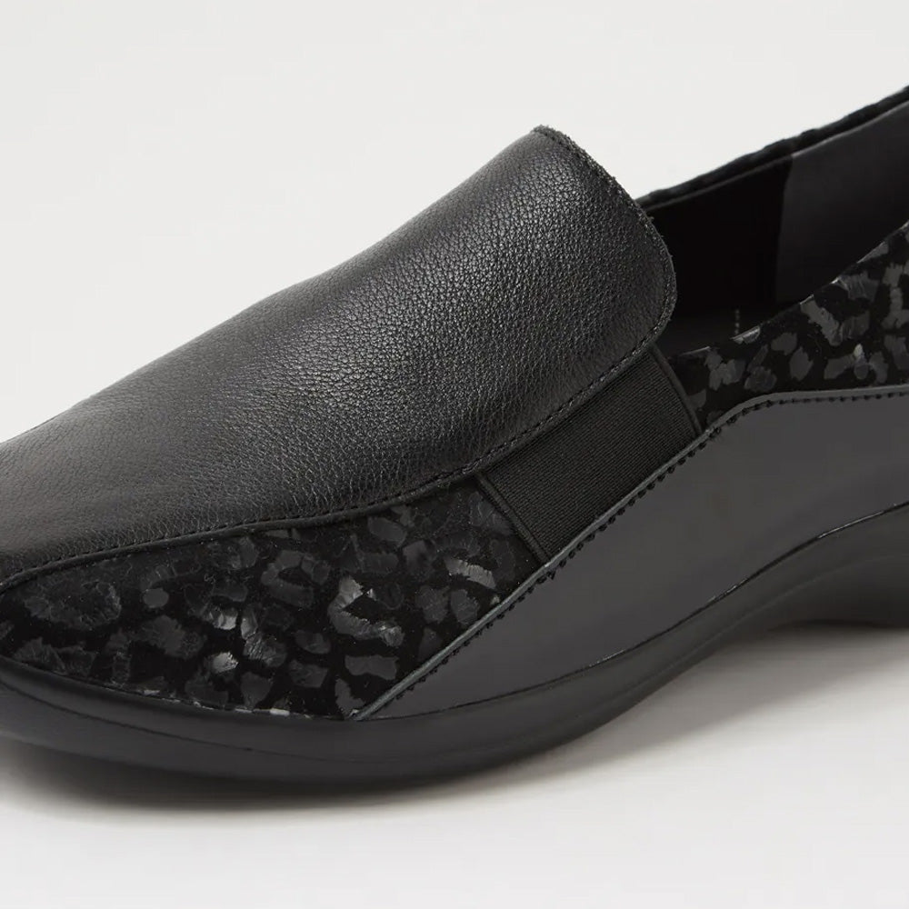 ZIERA JOKEA BLACK MULTI - Women Loafers - Collective Shoes 