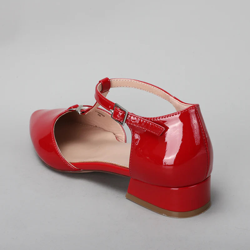 NAKED ARCHES CAPITAL RED - Women Sandals - Collective Shoes 