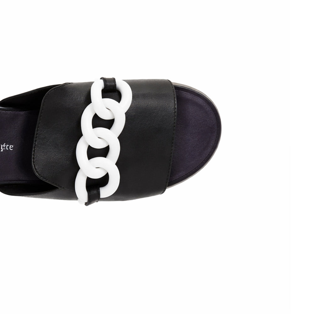 DJANGO & JULIETTE RABLISSY BLACK - Women Wedge - Collective Shoes 
