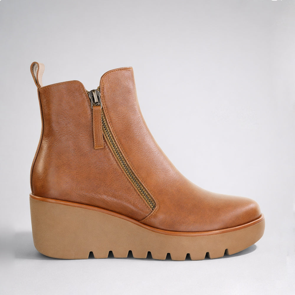 BRESLEY PUZZLE TAN - Women Boots - Collective Shoes 