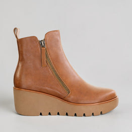 BRESLEY PUZZLE TAN - Women Boots - Collective Shoes 