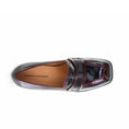 Load image into Gallery viewer, TAMARA LONDON BERGEN BLACK/BORDO PAT - Women Heels - Collective Shoes 
