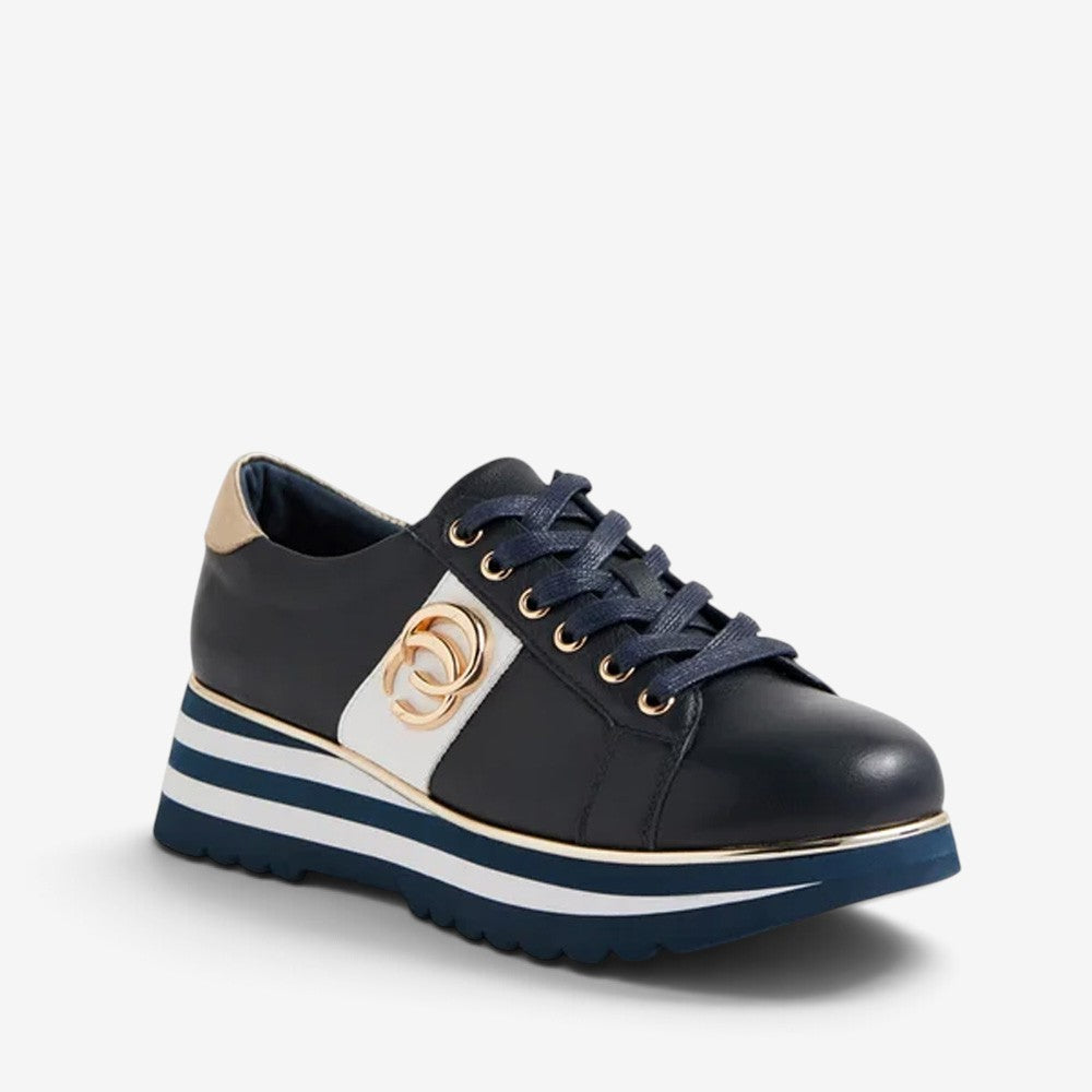 DJANGO & JULIETTE EDGEY NAVY WHITE
