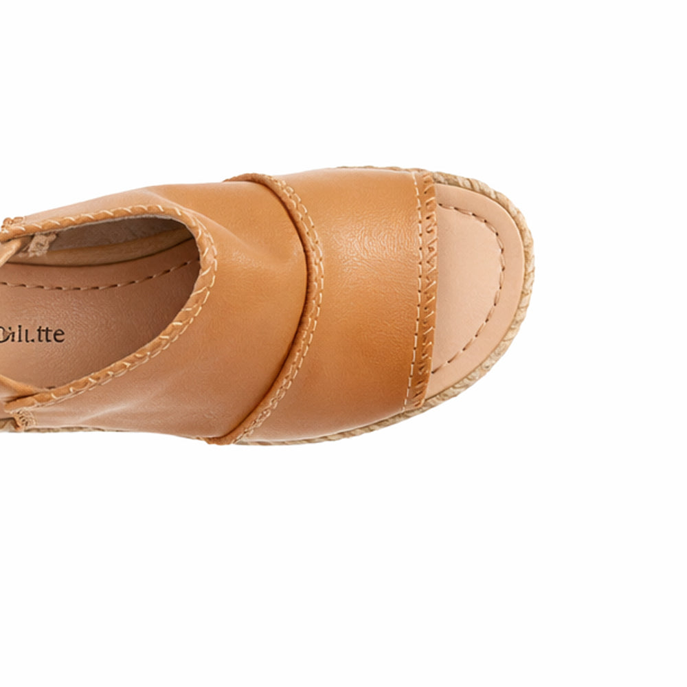 DJANGO & JULIETTE STAINS DK TAN - Women Sandals - Collective Shoes 