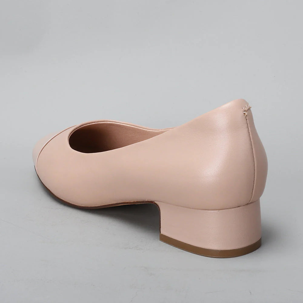 LE SANSA ELISKA NUDE PATENT - Women Heels - Collective Shoes 