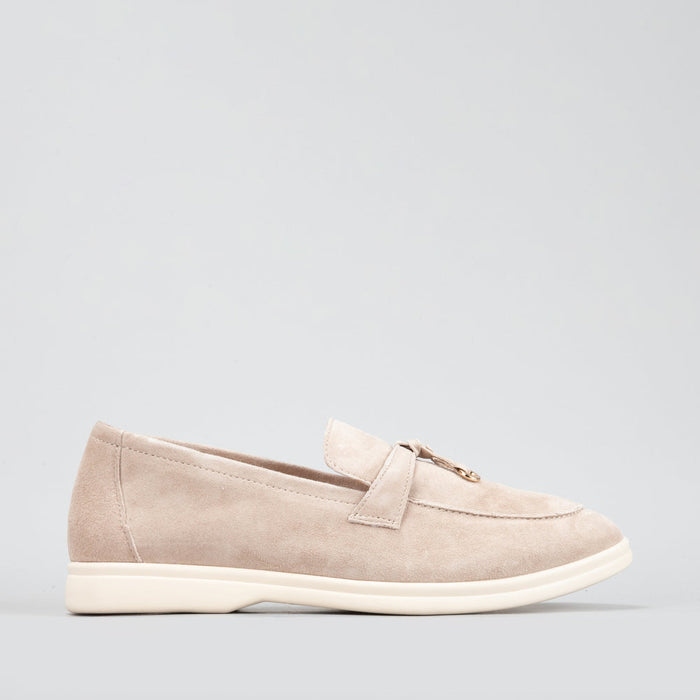 LE SANSA CAPRI TAUPE SUEDE
