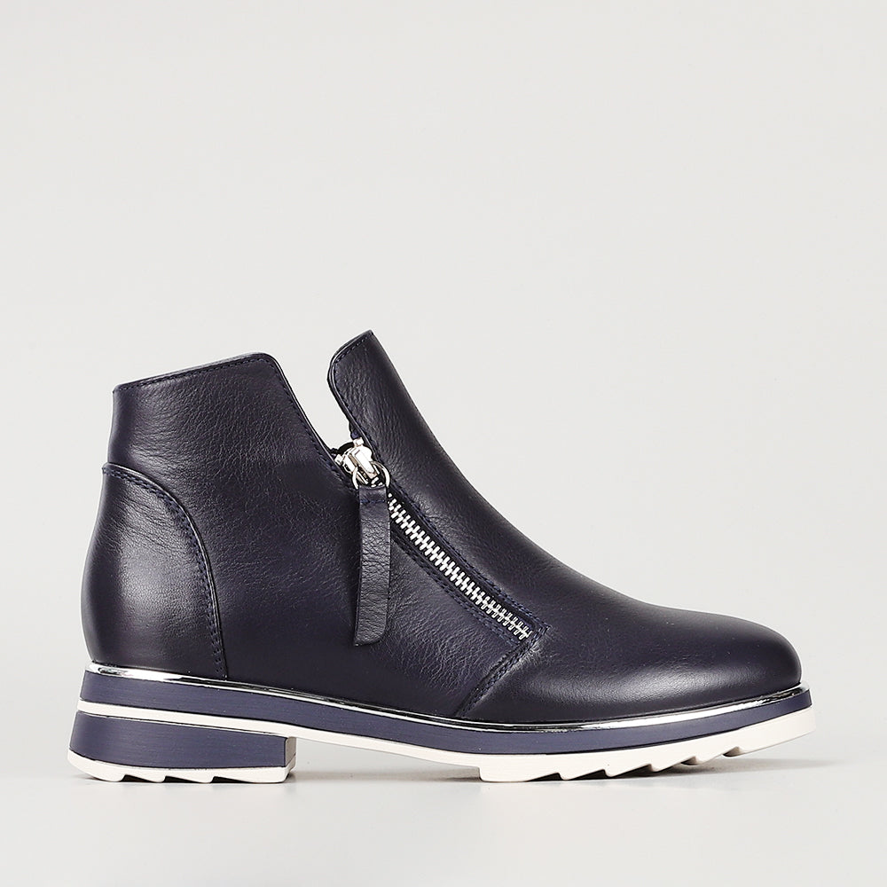LE SANSA BASEL NAVY - Women Boots - Collective Shoes 