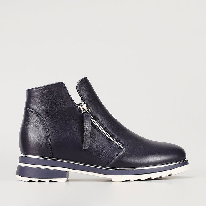 LE SANSA BASEL NAVY - Women Boots - Collective Shoes 
