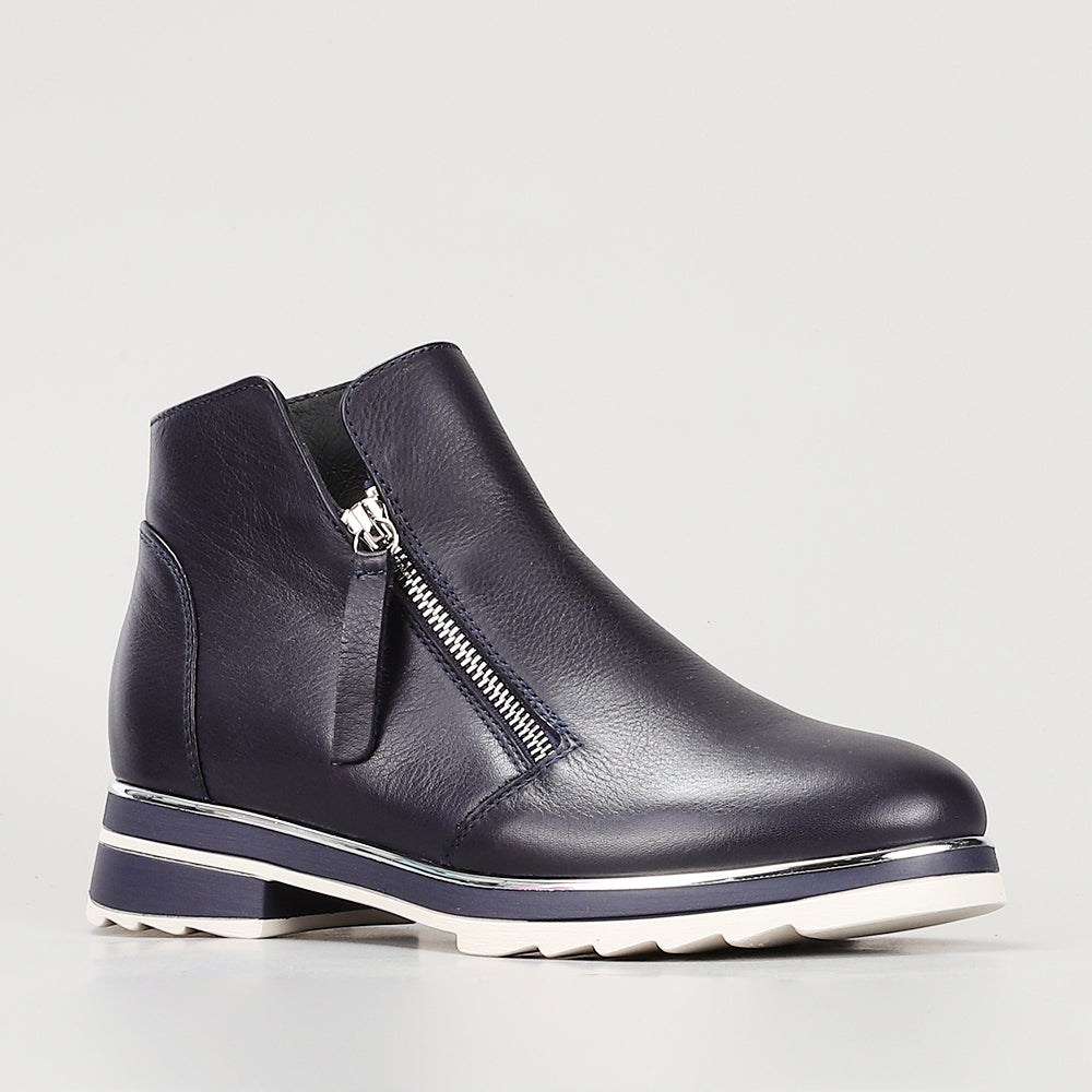 LE SANSA BASEL NAVY - Women Boots - Collective Shoes 