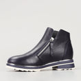 Load image into Gallery viewer, LE SANSA BASEL NAVY - Women Boots - Collective Shoes 

