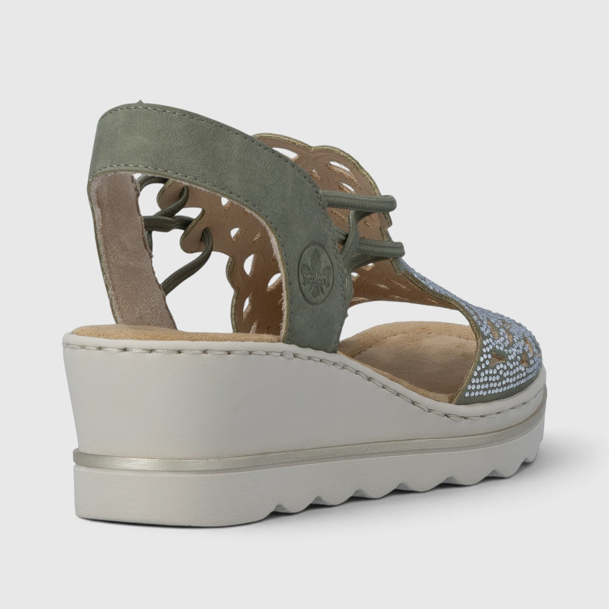 RIEKER WEMBLEY 67465/52 OLIVE GREEN