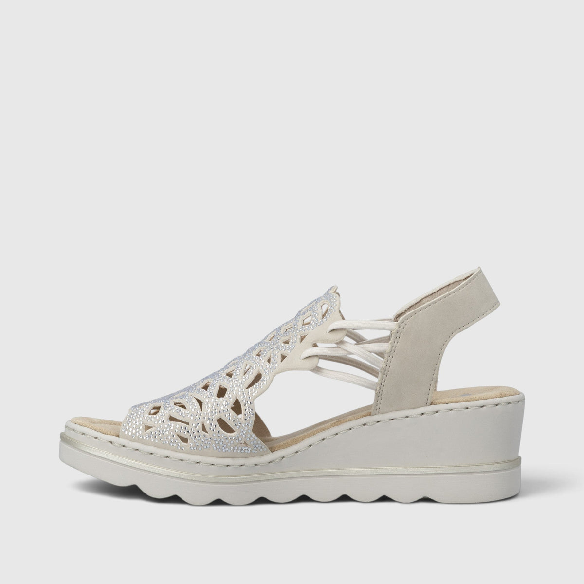 RIEKER WEMBLEY 67465/62 OFF WHITE