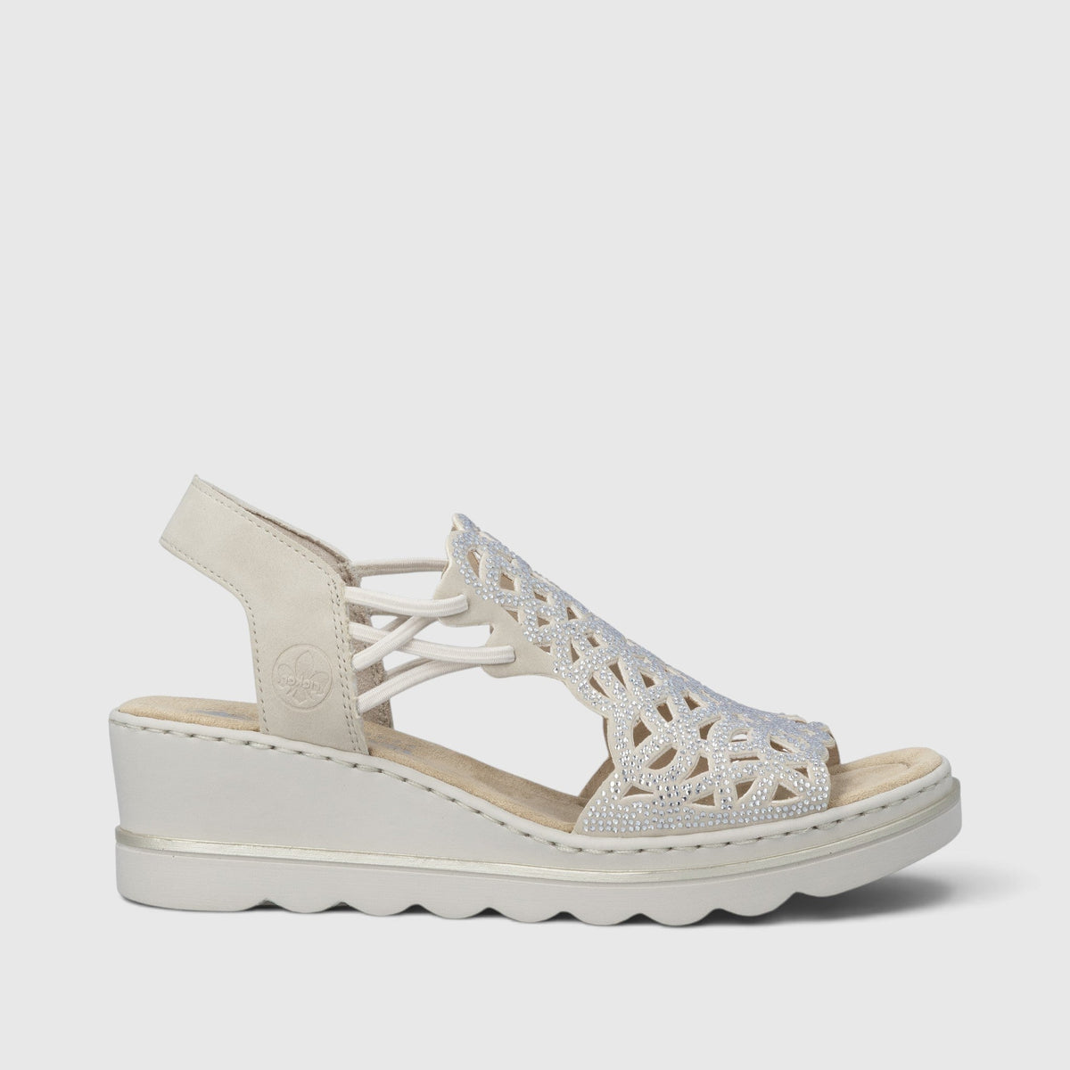 RIEKER WEMBLEY 67465/62 OFF WHITE