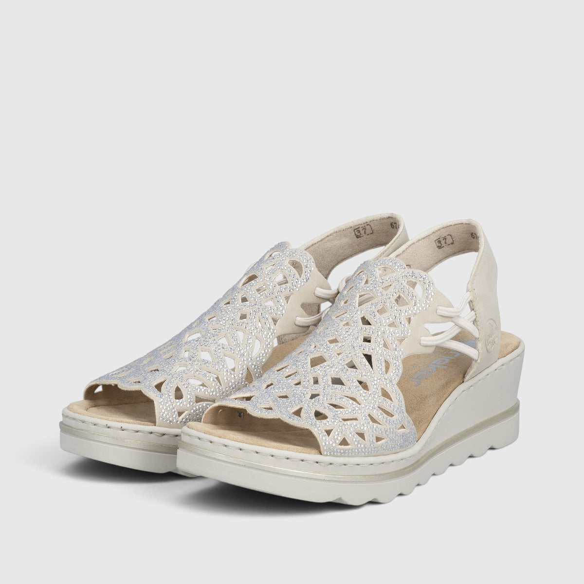 RIEKER WEMBLEY 67465/62 OFF WHITE