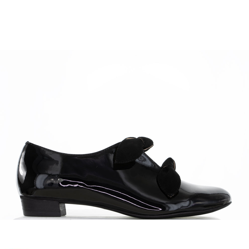 DJANGO & JULIETTE ELMAS BLACK PATENT - Women Heels - Collective Shoes 