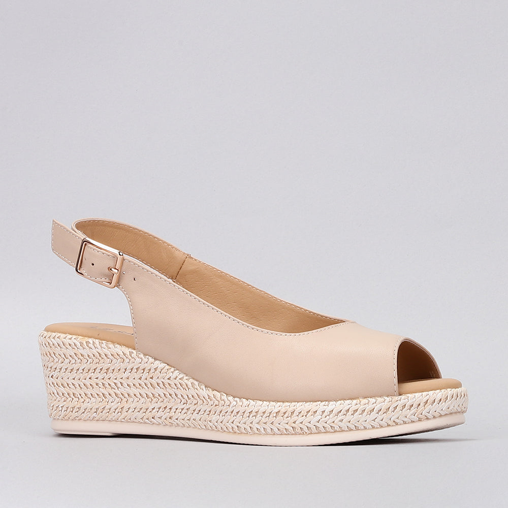 LE SANSA PETUNIA BEIGE - Women Sandals - Collective Shoes 