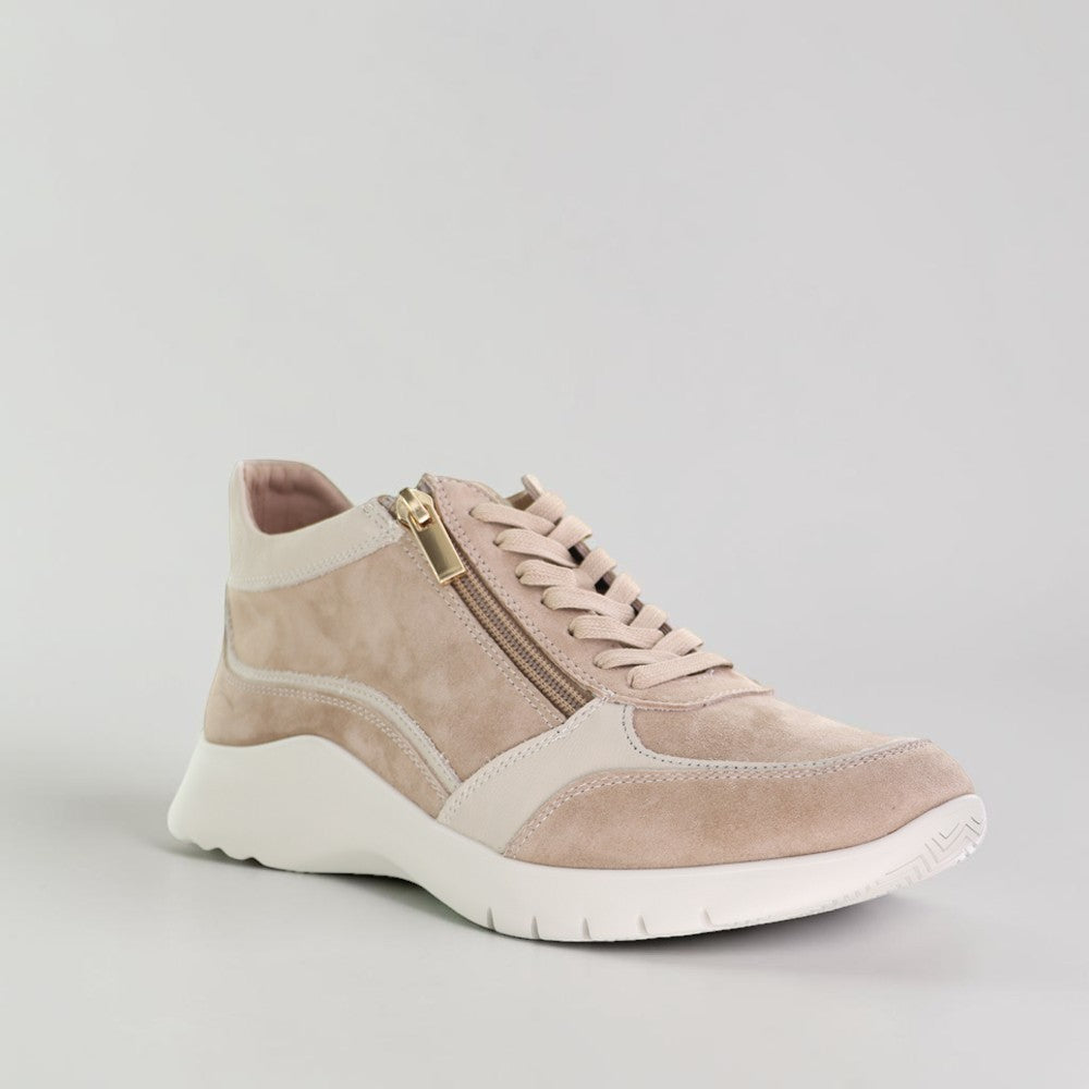 ZIERA PELLS SANDY ALMOND - Women Sneakers - Collective Shoes 
