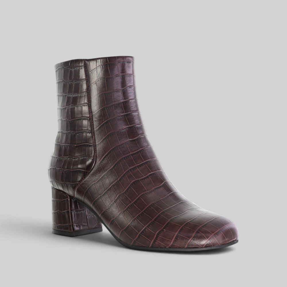 LE SANSA ROCKET CHOCOLATE CROC - Women BOOTS - Collective Shoes 