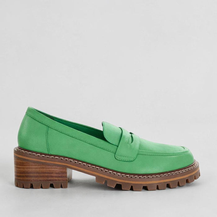 LE SANSA ZOEY FERN GREEN - Women Loafers - Collective Shoes 