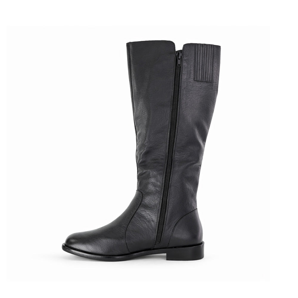 ZIERA MISSILE BLACK - Women High Boots - Collective Shoes 