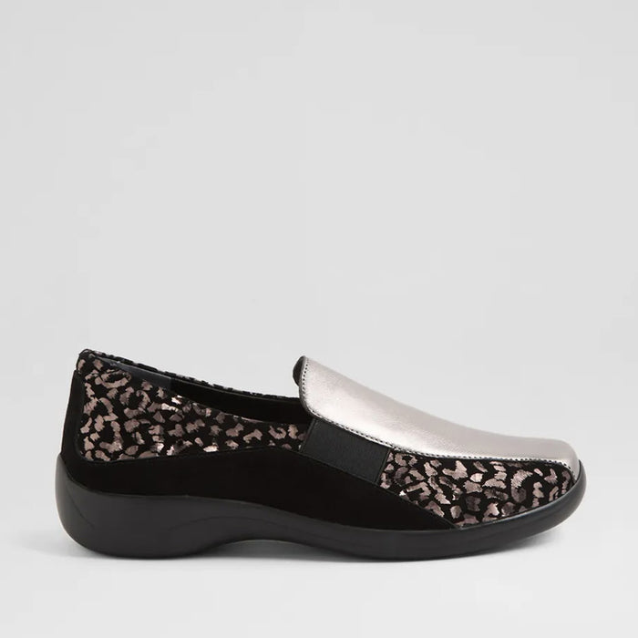ZIERA JOKEA PEWTER MULTI - Women Loafers - Collective Shoes 