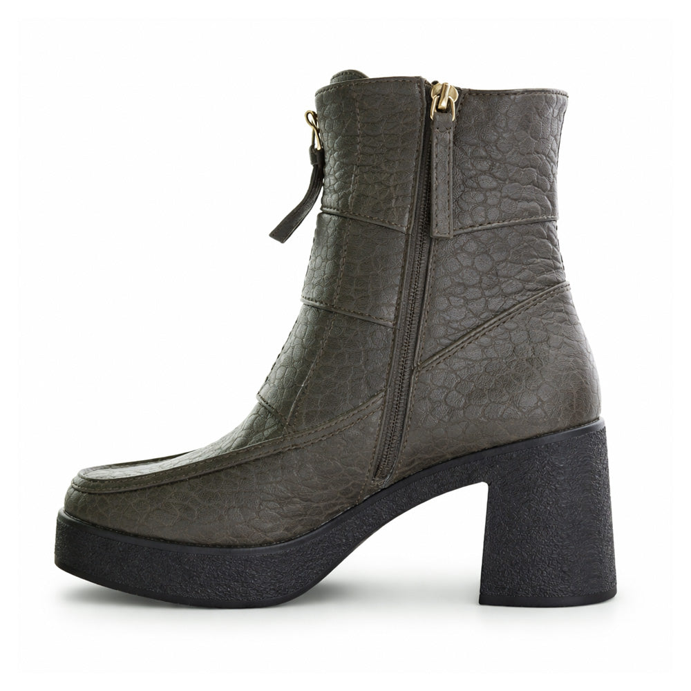 TAMARA LONDON BOONDOGGL OLIVE BUBBLE - Women Boots - Collective Shoes 