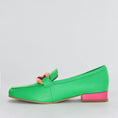 Load image into Gallery viewer, DJANGO & JULIETTE BOOSTA BRIGHT EMERALD - Women Loafers - Collective Shoes 
