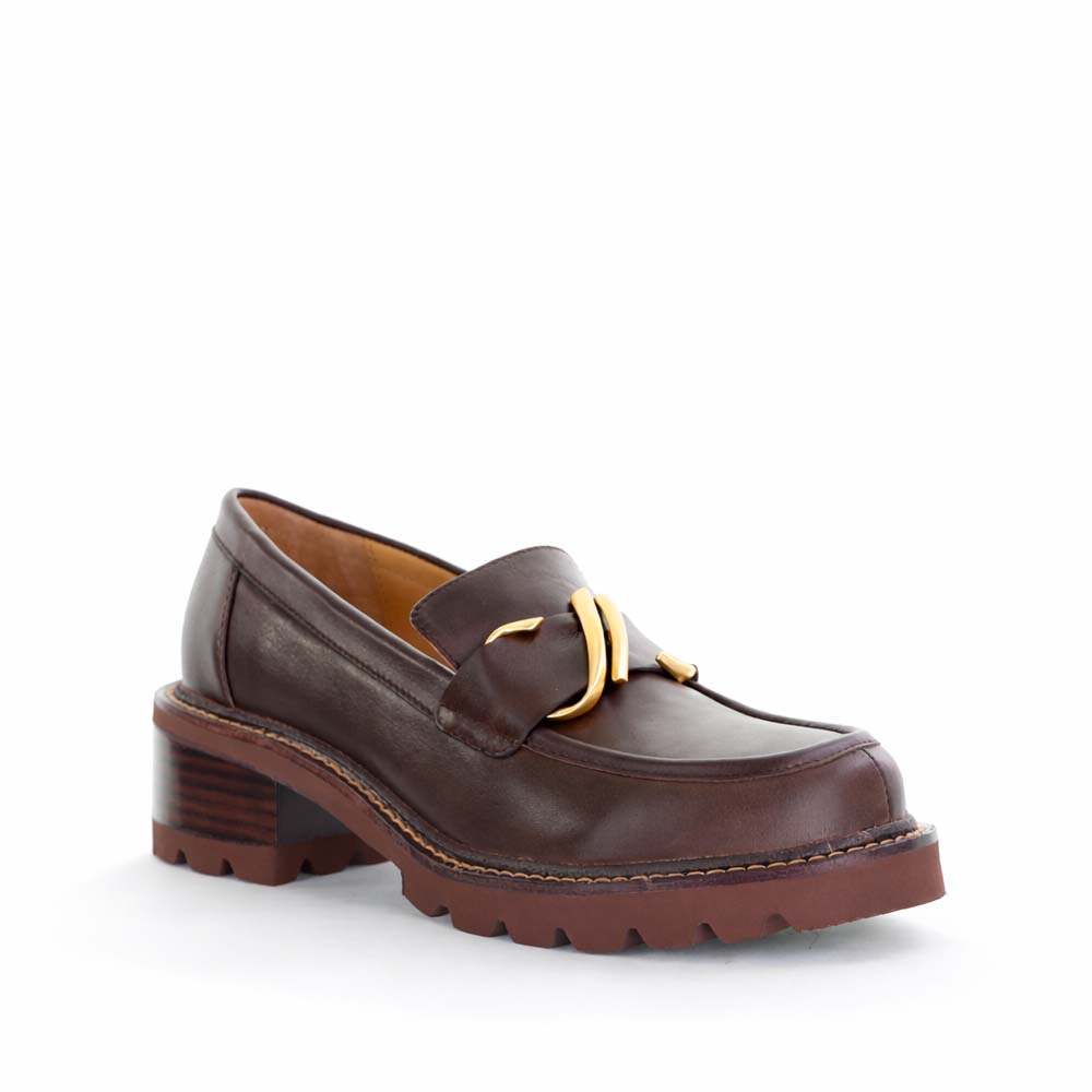 BRESLEY DYLAN CHOC - Women Loafers - Collective Shoes 
