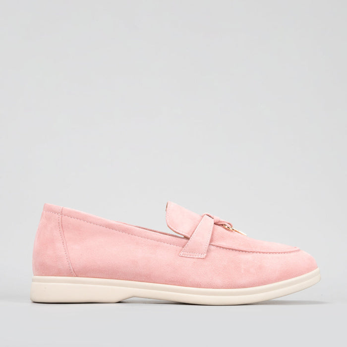LE SANSA CAPRI BABY PINK  SUEDE