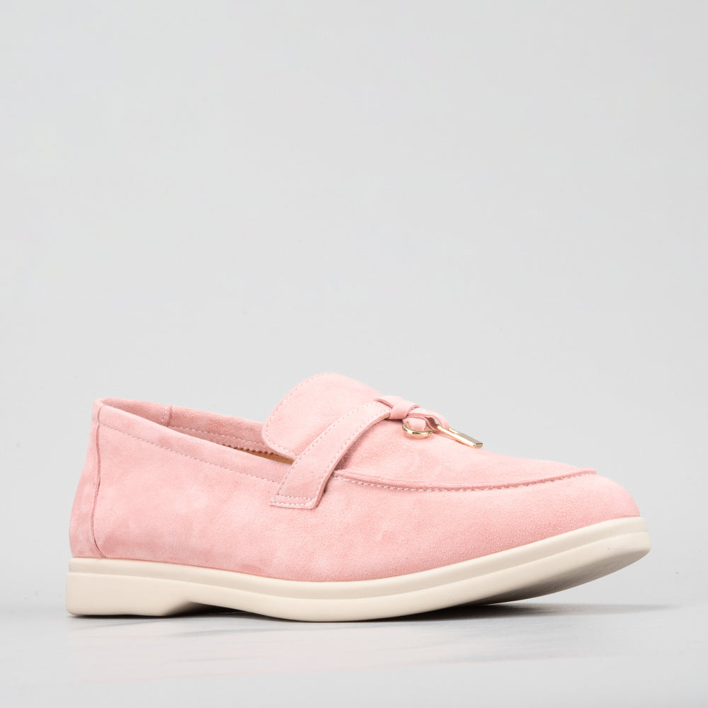 LE SANSA CAPRI BABY PINK  SUEDE