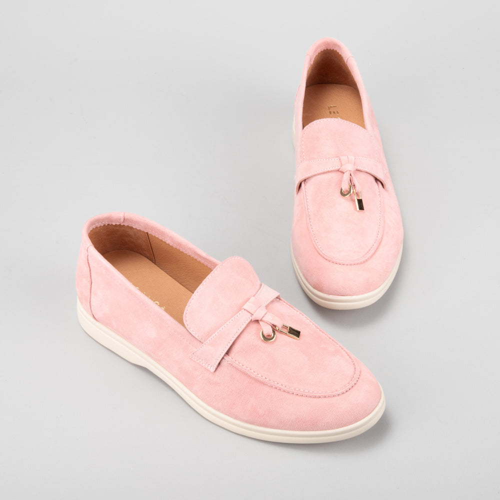 LE SANSA CAPRI BABY PINK  SUEDE