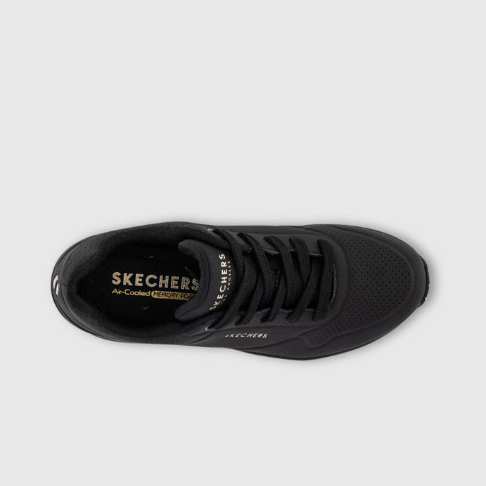 SKECHERS UNO STAND ON AIR BLACK - Women Sneakers - Collective Shoes 