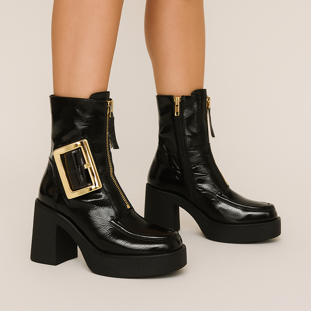 TAMARA LONDON BOONDOGGLE BLACK - Women Boots - Collective Shoes 