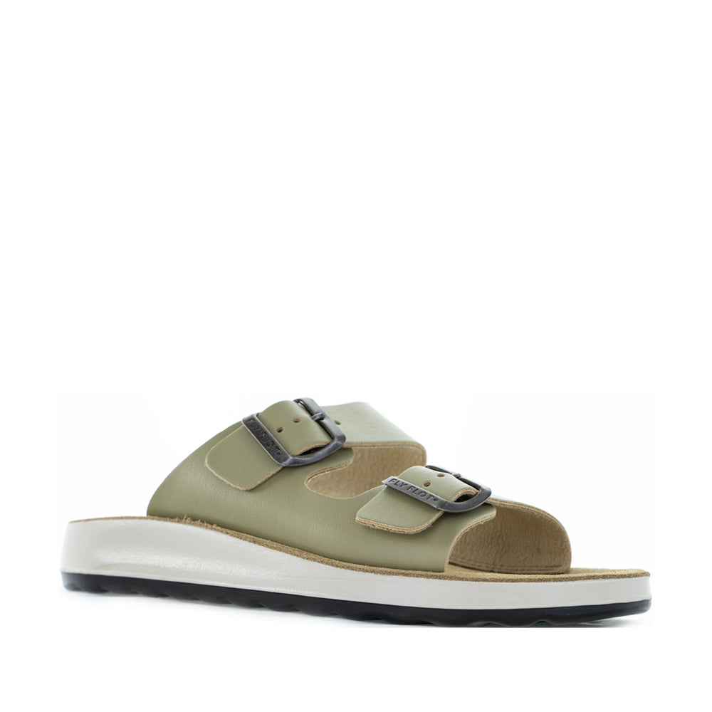 FLY FLOT 77G64 2C LIGHT GREEN - Women slippers - Collective Shoes 