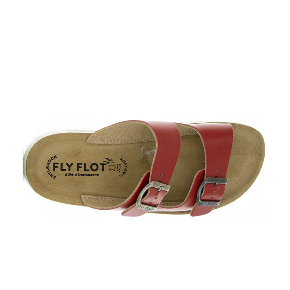 FLY FLOT 77G64 2C RED - Women slippers - Collective Shoes 