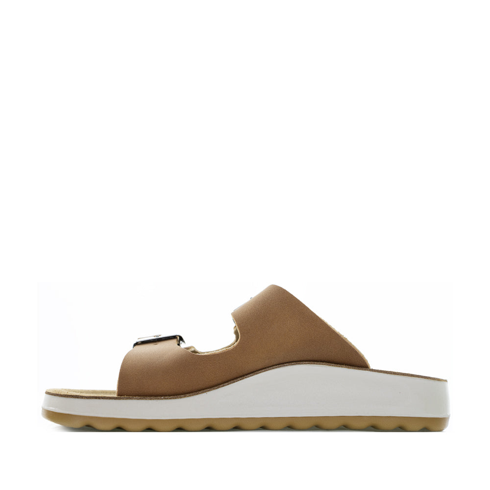 FLY FLOT 77G64 2C TAN - Women slippers - Collective Shoes 
