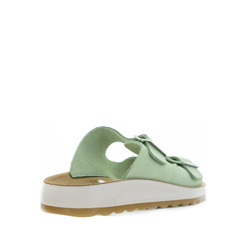 FLY FLOT 77G64 2C WATER GREEN - Women slippers - Collective Shoes 