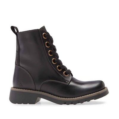 FLY LONDON RAGI BLACK - Women Boots - Collective Shoes 