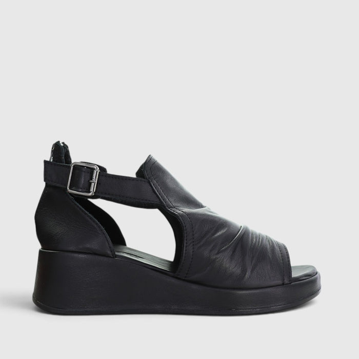 BRESLEY PERLA BLACK - Women Sandals - Collective Shoes 